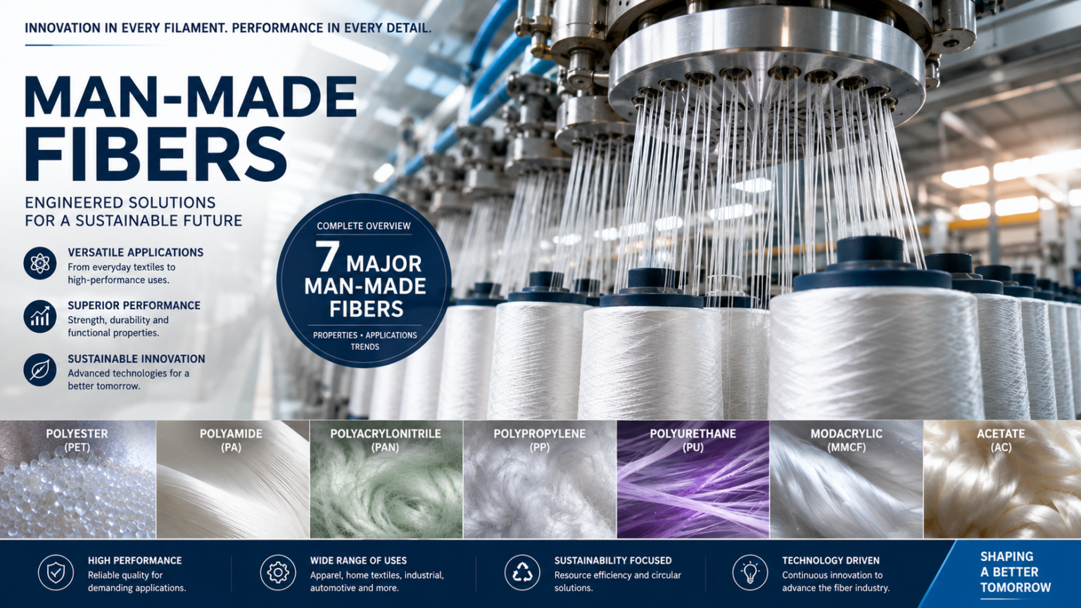 Man-Made Fibers: Spinning Processes